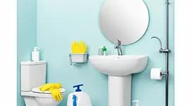 A clean bathroom ready for the next guest